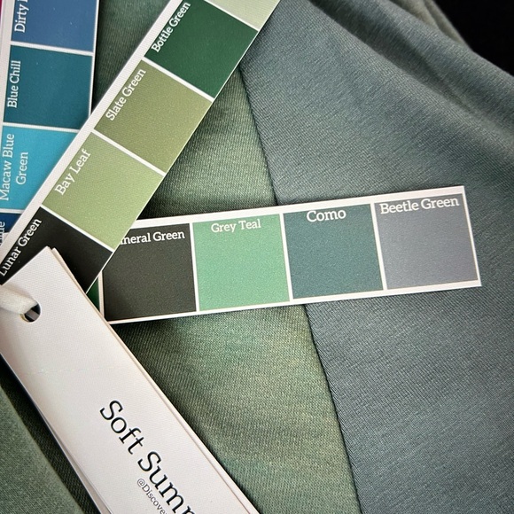 Soft Summer Color Swatch Fan Deck - Personal Color Seasonal analysis - Picture 14 of 14